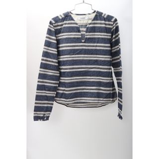 ノンネイティブ(nonnative)のnonnativeノンネイティブ SLEEPER SHIRT-COTTON FLANNEL BORDERボーダースリーパーシャツ【MTSA58989】(その他)