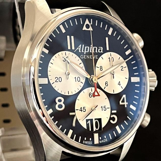【激レア】Alpina/アルピナ/メンズ腕時計/クロノグラフ/高級/お洒落/希少