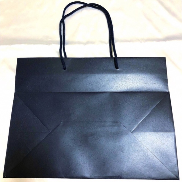 Ralph Lauren(ラルフローレン)の純正 ラルフローレン ギフトラッピングset 空箱 紙袋 リボン 濃紺 レディースのバッグ(ショップ袋)の商品写真