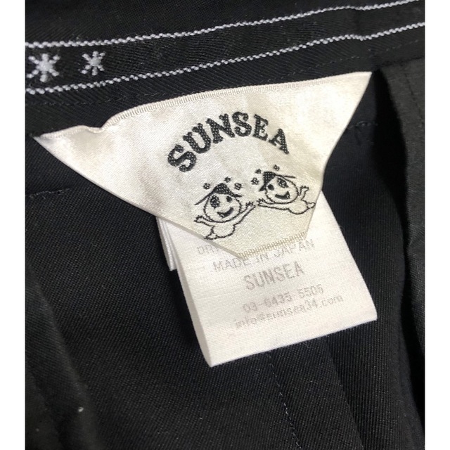 SUNSEA 21SS SNM-BLUE2 w/耳 TEKETEKE PANTS 商品の状態 パンツ 大特価