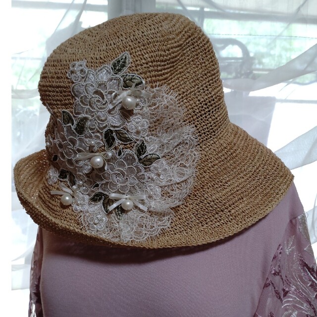 今だけ　京都発祥　SIHINYA 春夏帽子　　未使用 レディースの帽子(ハット)の商品写真