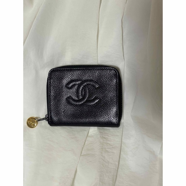 贈り物 最終値下げ!ヴィンテージ CHANEL キャビアスキン コインケース