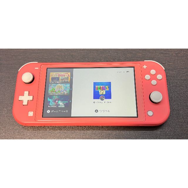 (553) 整備済み 本体のみ Switch Lite コーラル ピンク