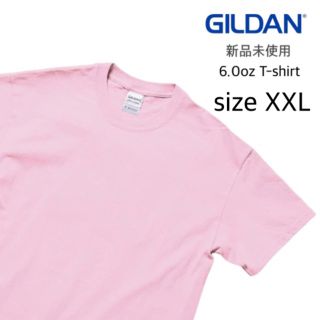 ギルタン(GILDAN)の【ギルダン】新品未使用 ウルトラコットン 無地 半袖Tシャツ ピンク XXL(Tシャツ/カットソー(半袖/袖なし))