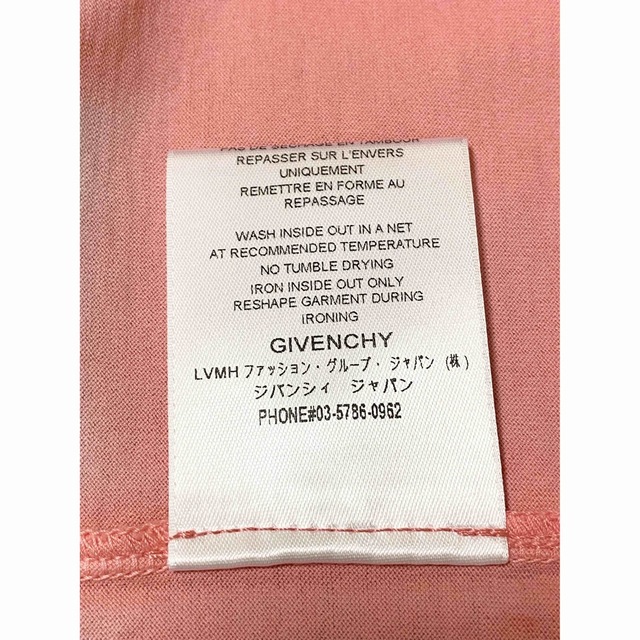 GIVENCHY(ジバンシィ)のGIVENCHY  ジバンシー　Tシャツ　オーバーサイズ　XXS 新品　パステル レディースのトップス(Tシャツ(半袖/袖なし))の商品写真