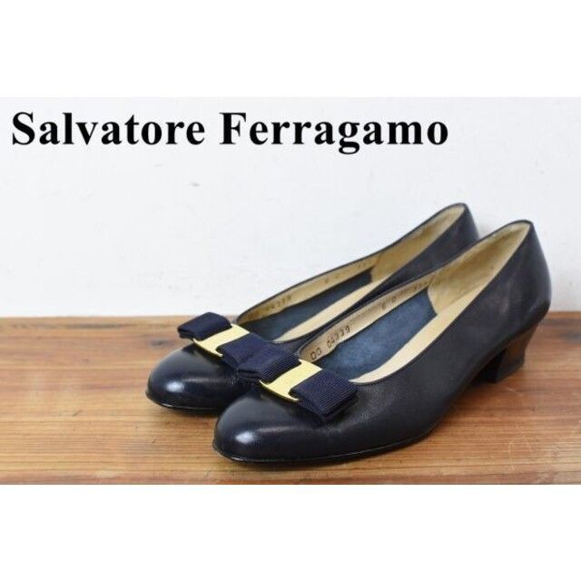 25横幅AL AR0001 Salvatore Ferragamo フェラガモ レザー