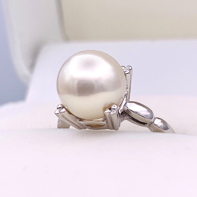 ✴︎極美品　MIKIMOTO ミキモト PT900 アコヤ真珠 パール リング