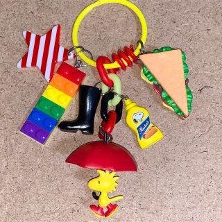 ハンドメイド キーホルダー じゃらじゃら キーホルダー ひよこ(キーホルダー)