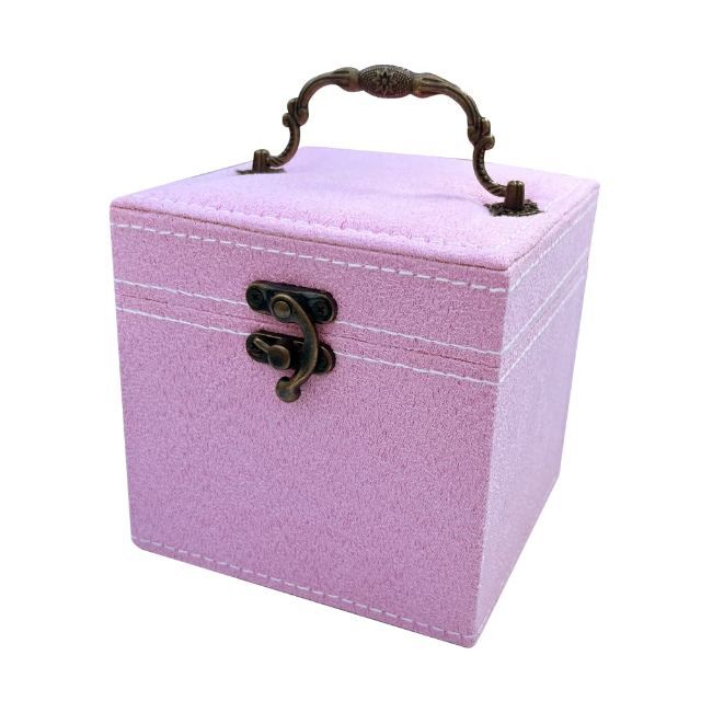 【色: ピンク】Artispro 裁縫箱 ソーイング 箱 縫セット ソーイングボ
