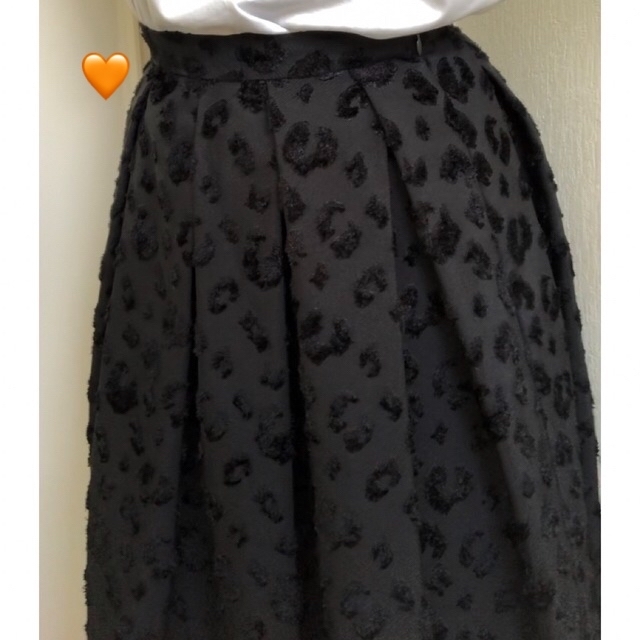 deicy(デイシー)のdeicy leopard black skirt レディースのスカート(ひざ丈スカート)の商品写真