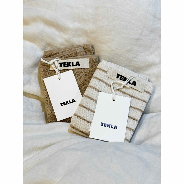 新品未使用品 TEKLA テクラ ベージュ系 2枚セット