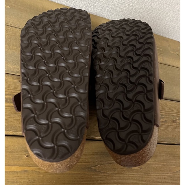 BIRKENSTOCK(ビルケンシュトック)の試し履きのみ保管　ビルケンシュトック　ボストン　本革サンダル　サイズ39 メンズの靴/シューズ(サンダル)の商品写真