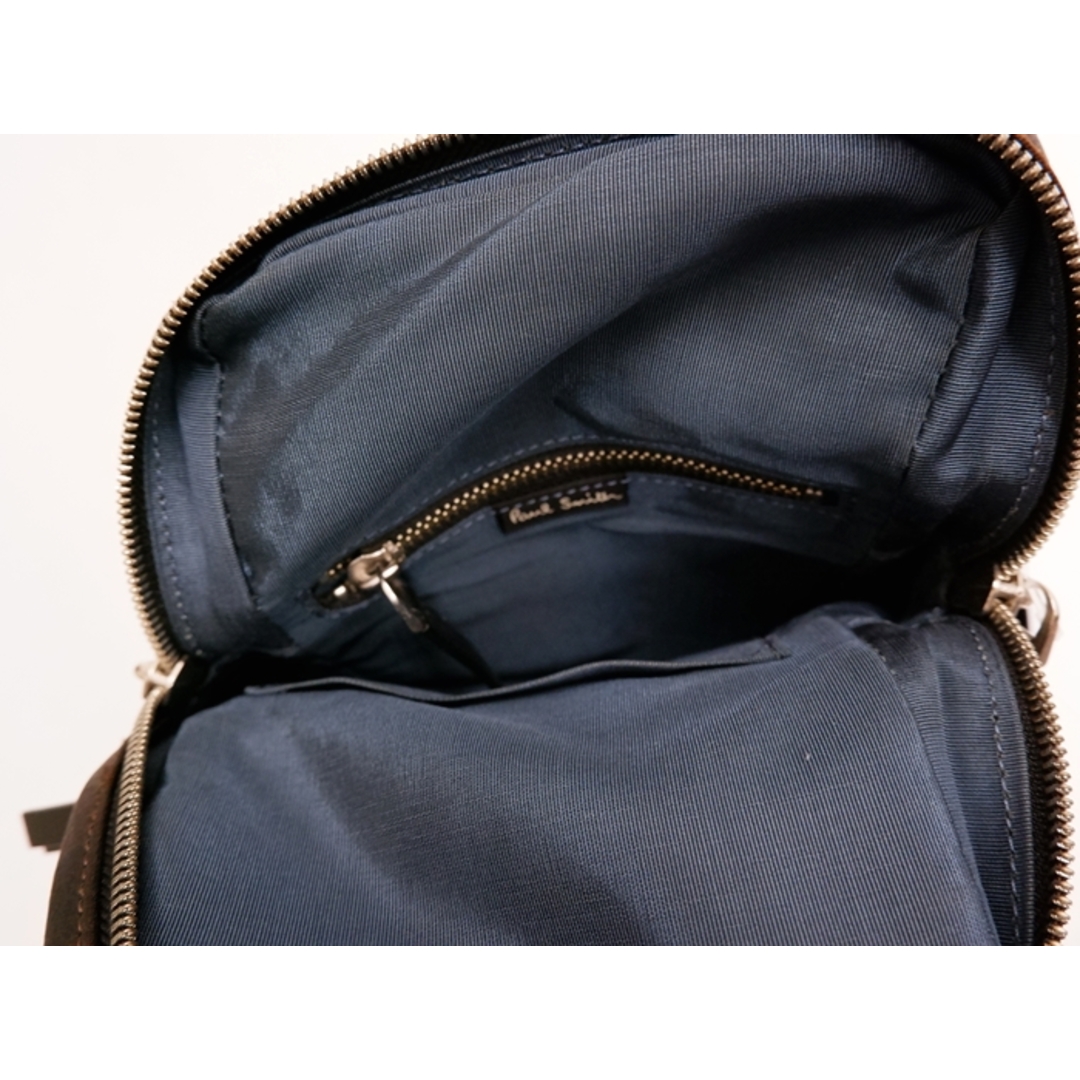 Paul Smithポールスミス 迷彩ナイロンボディバッグ ワンショルダーバッグ【MBGA62858】