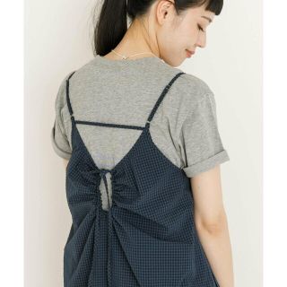 アーバンリサーチラボ(UR Lab.)の【TOP GRAY】ロゴプリントTシャツ(カットソー(長袖/七分))