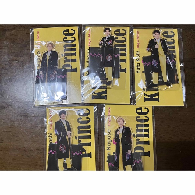 King & Prince - 【新品未開封】King & Prince 5人セットアクスタの King & Prince - 【新品未開封】King & Prince 5人セットアクスタの