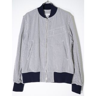 エンジニアードガーメンツ(Engineered Garments)のENGINEERED GARMENTSエンジニアードガーメンツ Aviator Jacket - Seersucker St.シアサッカーアビエータージャケット【MJKA63379】(その他)