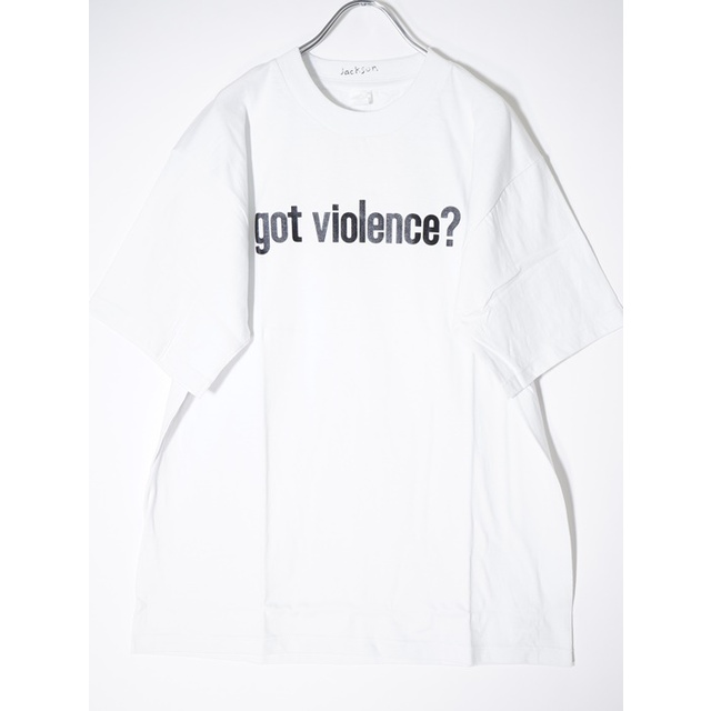 ジャクソンマティスJACKSON MATISSE 2020AW got violence Tシャツ新品【MTSA63644】