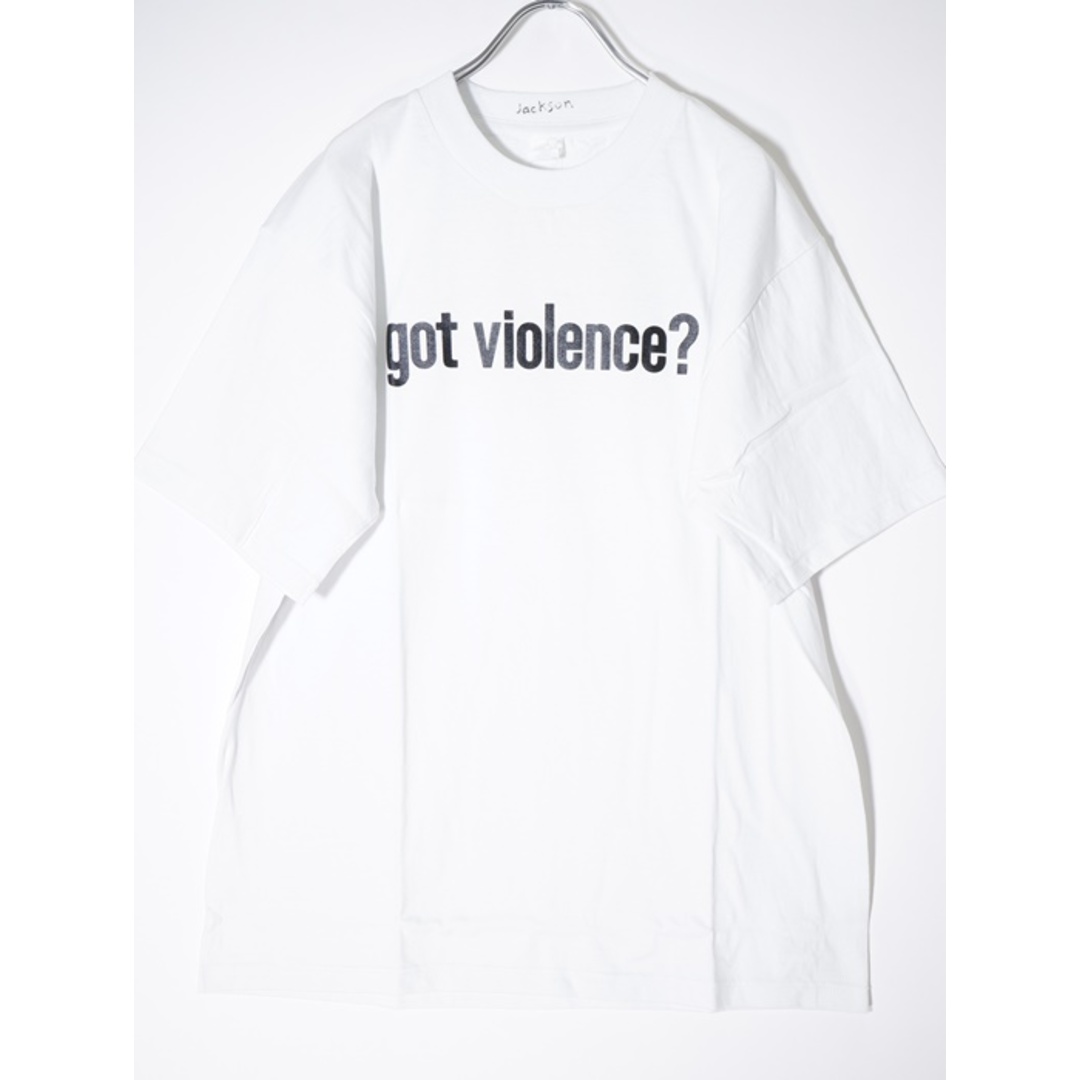 ジャクソンマティスJACKSON MATISSE 2020AW got violence Tシャツ新品【MTSA63641】