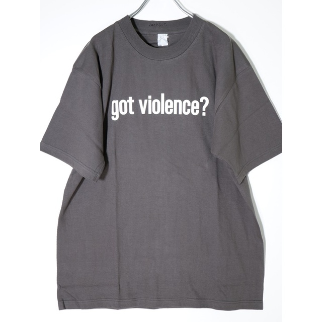 ジャクソンマティスJACKSON MATISSE 2020AW got violence Tシャツ新品【MTSA63631】