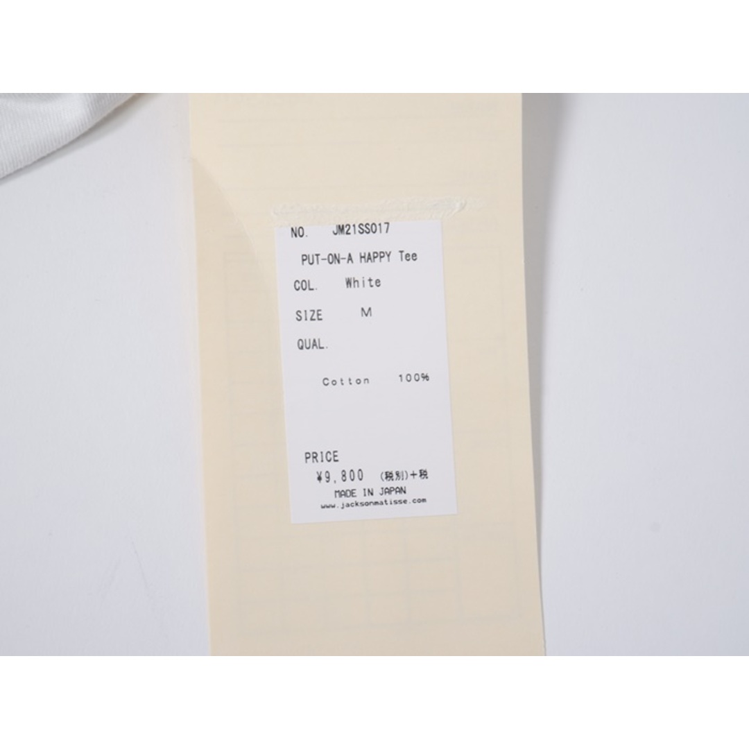 ジャクソンマティスJACKSON MATISSE 2021SS PUT-ON-A HAPPY Tシャツ新品【MTSA63823】 メンズのトップス(その他)の商品写真