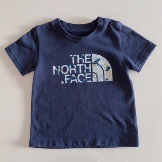 ザノースフェイス(THE NORTH FACE)のノースフェイス　Tシャツ　半袖   ネイビー　80  (Ｔシャツ)