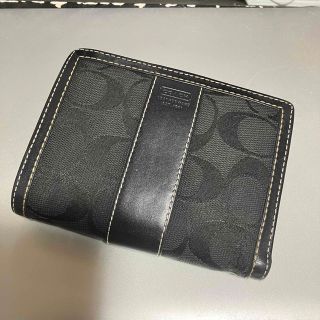 コーチ(COACH)の【COACH】 コーチ / 二つ折り財布 / がま口財布 / シグネチャー柄(財布)