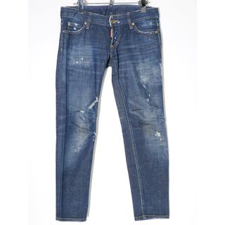 アパルトモンドゥーズィエムクラス(L'Appartement DEUXIEME CLASSE)のDsquared2ディースクエアード L'Appartementアパルトモン購入Skinny cropped jeanスキニークロップドデニムパンツ【LDNA64042】(デニム/ジーンズ)