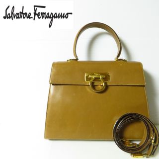 123FB SalvatoreFerragamo フェラガモ ハンドバッグ | zic.ge