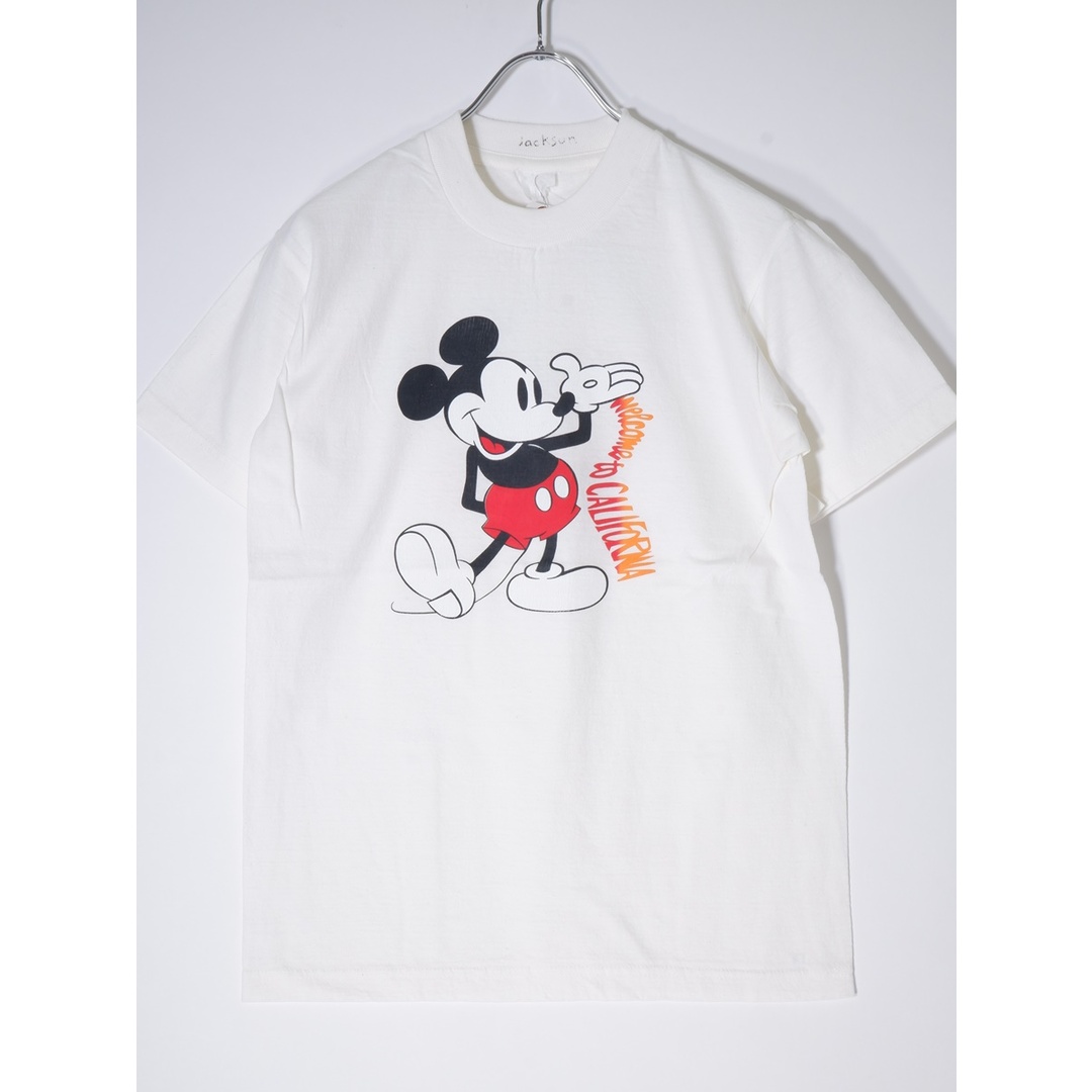 ジャクソンマティスJACKSON MATISSE 2019SS ×ディズニー 加工ミッキーマウスwelcome Tシャツ新品【MTSA65417】