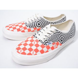 VANS VAULTバンズボルト OG AUTHENTIC LXチェッカーフラッグ オーセンティックLXスニーカー未使用品【MFWA65615】(その他)