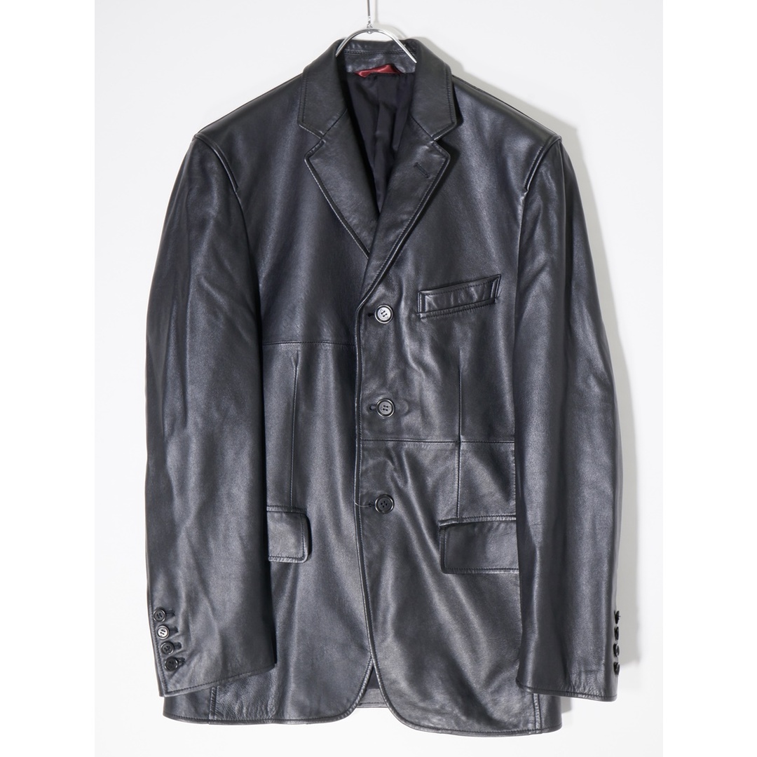 PAUL SMITH LONDONポールスミス 羊革ラムレザー3Bテーラードジャケット【MJKA66176】 | フリマアプリ ラクマ