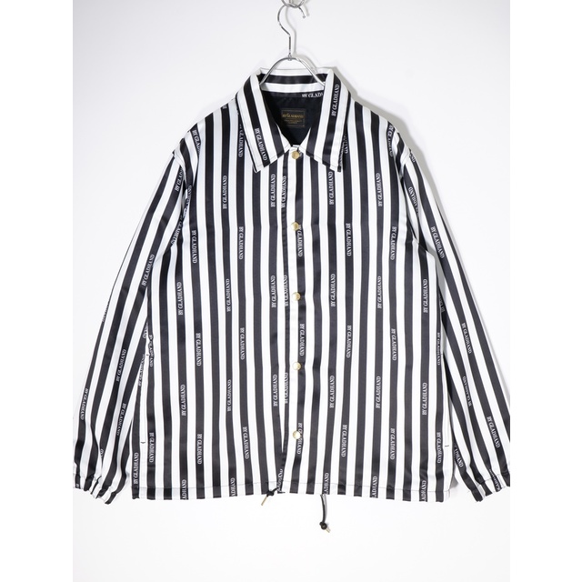 GLAD HANDグラッドハンド 2020SS GRACE STRIPE-COACH JACKETコーチジャケット【MJKA67045】