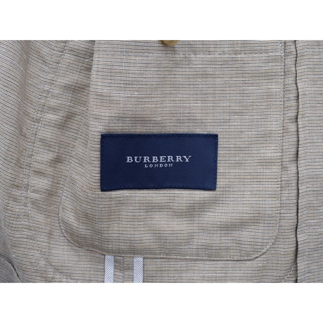 BURBERRY(バーバリー)のBURBERRY LONDONバーバリーロンドン 羊毛シルクリネンミックス2Bスプリングサマージャケット【MJKA67567】 メンズのジャケット/アウター(その他)の商品写真