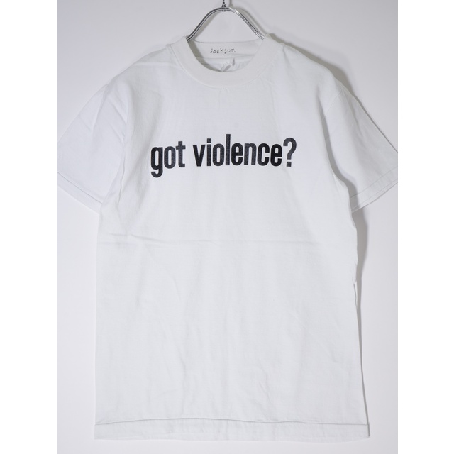 ジャクソンマティスJACKSON MATISSE 2020AW got violence Tシャツ新品【MTSA67728】
