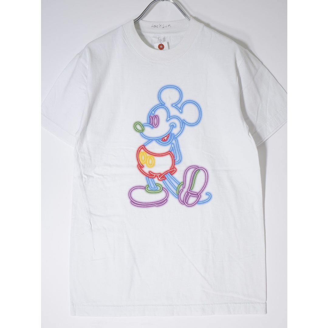 ジャクソンマティスJACKSON MATISSE 2020AW ×Disneyディズニー ネオン ミッキーマウスTシャツ新品【MTSA67711】