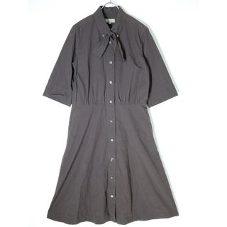 MARGARET HOWELL SHEER COTTON SILK シャツワンピ