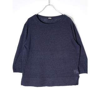 マーガレットハウエル(MARGARET HOWELL)のMARGARET HOWELLマーガレットハウエル 2020SS LINEN COTTON JUMPERリネンコットンプルオーバーニット【LKNA67781】(ニット/セーター)