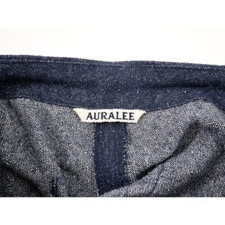 AURALEEオーラリー シルクデニムワイドパンツ【LPTA67901】の通販 by