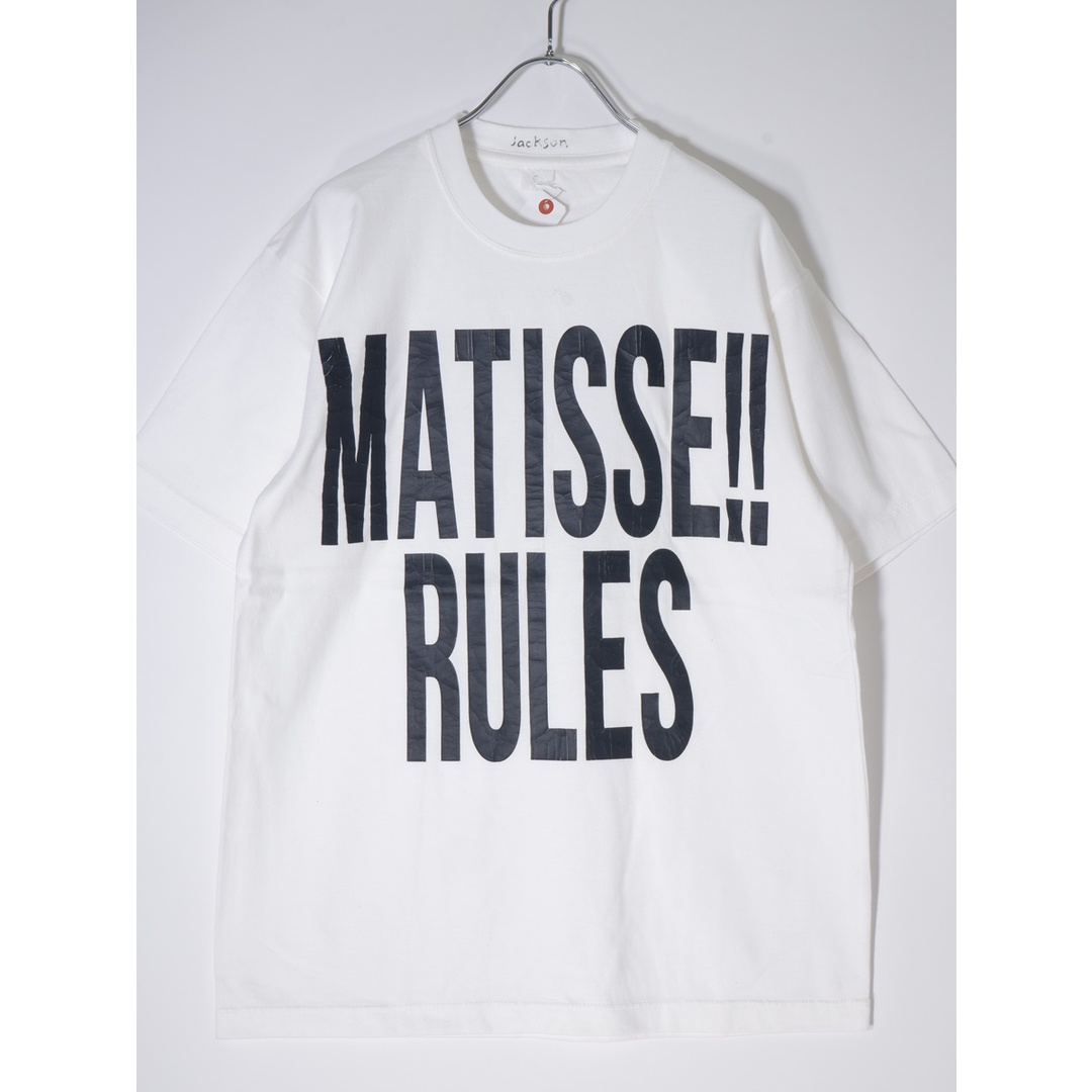 ジャクソンマティスJACKSON MATISSE 2021SS MATISSE RULES Tシャツ新品【MTSA67840】