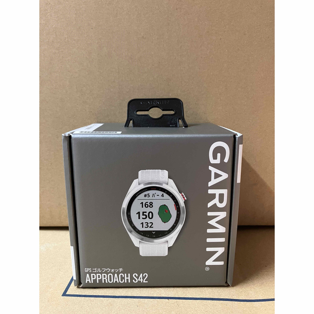 GARMIN GPSゴルフウォッチ Approach S42 White