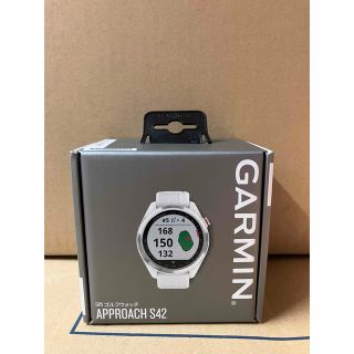 GARMIN - GARMIN APPROACH S42 White Silver ゴルフウォッチの通販 by