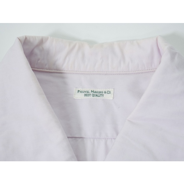 PHIGVEL - PHIGVEL MAKERS & Co.フィグベル 2022SS FRENCH OPEN COLLAR