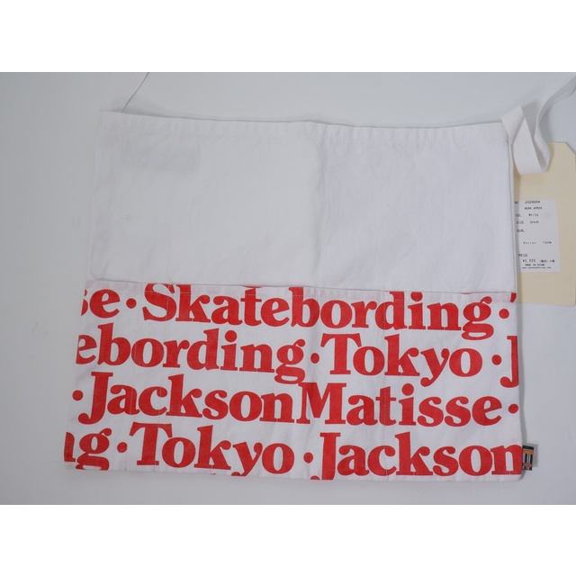 ジャクソンマティスJACKSON MATISSE 2022SS WORK APRON エプロン  サコッシュ ショルダーバッグ新品【MBGA68637】 2