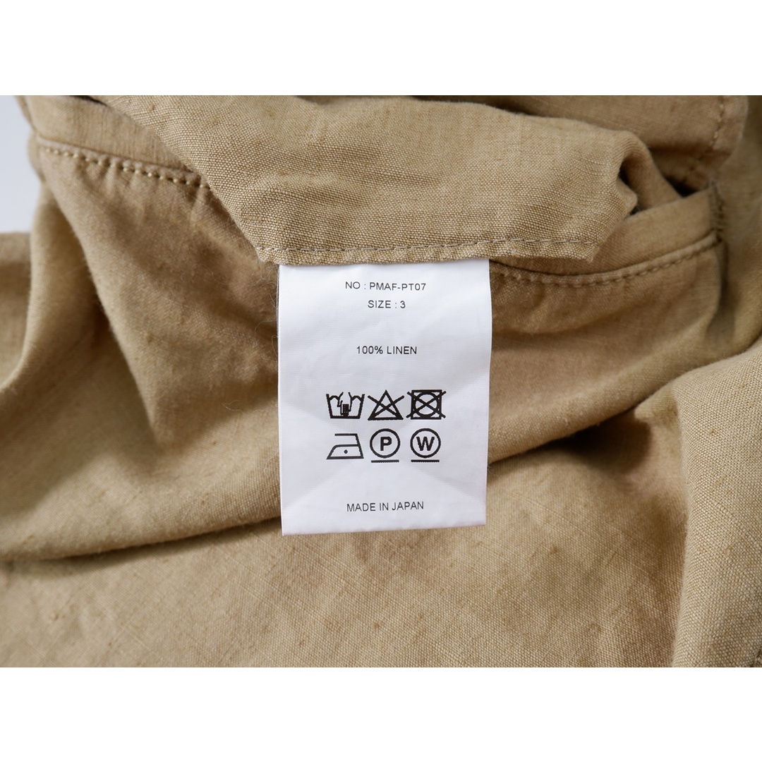 PHIGVEL(フィグベル)のPHIGVEL MAKERS & Co.フィグベル LINEN 2TUCK TROUSERSリネン2タックトラウザーズ パンツ【MPTA68585】 メンズのパンツ(その他)の商品写真