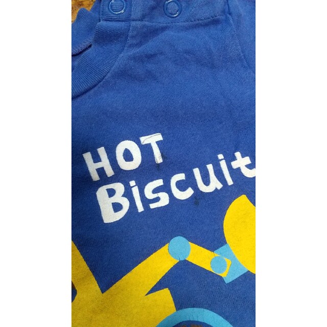 HOT BISCUITS(ホットビスケッツ)のホットビスケッツ ミキハウス 90 Tシャツ 2枚セット キッズ/ベビー/マタニティのキッズ服男の子用(90cm~)(Tシャツ/カットソー)の商品写真