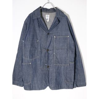 ポストオーバーオールズ(POST OVERALLS)のPOST OVERALLSポストオーバーオールズ USA製 MATTALINI２シャンブレーデニムジャケット【MJKA68751】(その他)