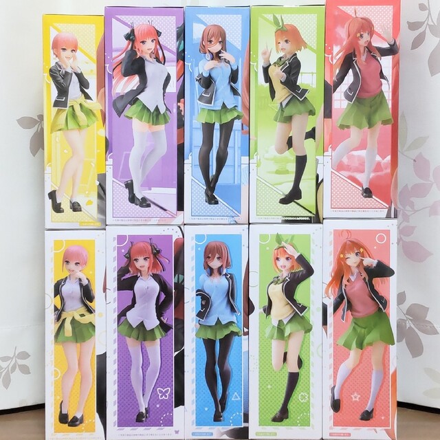 五等分の花嫁∬ Coreful フィギュア 制服ver. 全10種セット 2