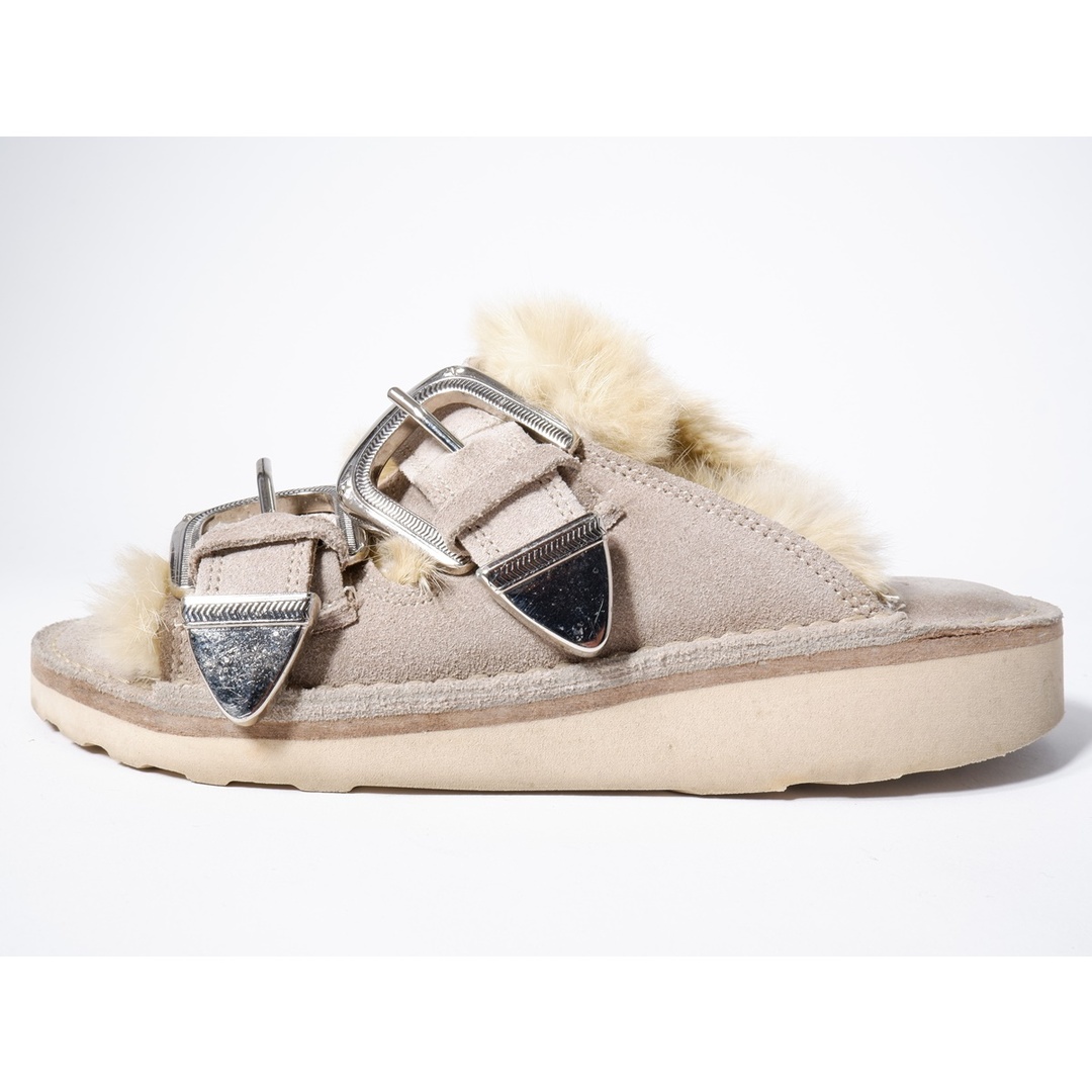 CAMINANDO DOUBLE STRAP FUR SANDAL アパルトモン