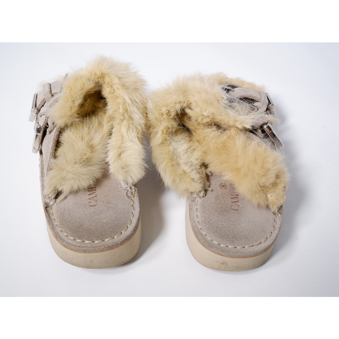 CAMINANDO DOUBLE STRAP FUR SANDAL アパルトモン