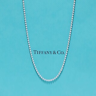 Tiffany & Co. - 極美品 ティファニー ボールチェーンネックレス 41cm シルバー